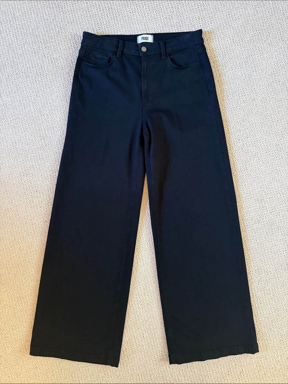 PAIGE Midnight Wide-Leg Jeans